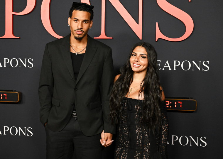 Huda Mustafa y Louis Russell.