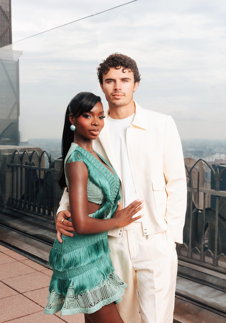 Olandria Carthen and Nicolas Vansteenberghe.