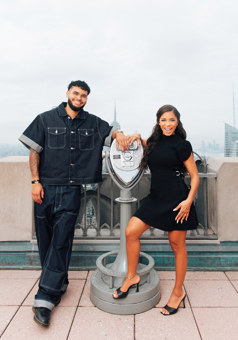 Bryan Arenales e Amaya Espinal.
