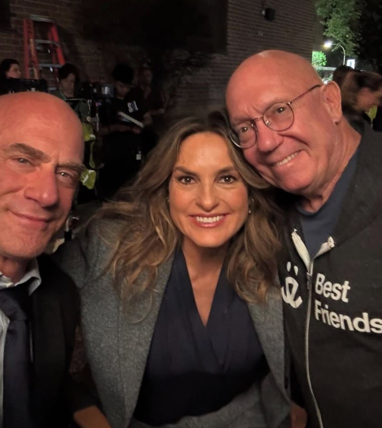 Chris Meloni, Mariska Hargitay y Dann Florek