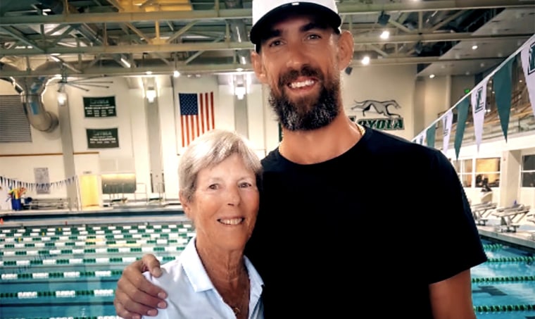Michael Phelps teaches Ravens how to swim.