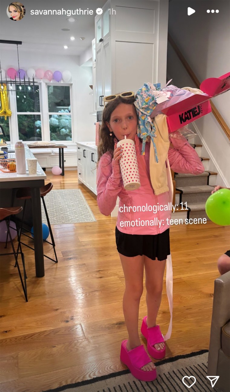 Savannah Guthrie's Celebrates Daughter Vale On Her 11th Birthday