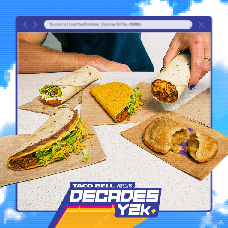 The Decades Y2K menu.