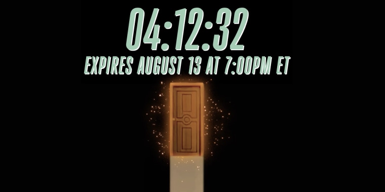 The second countdown notably features an orange door, which was displayed on screen at the end of each "Eras Tour" show.