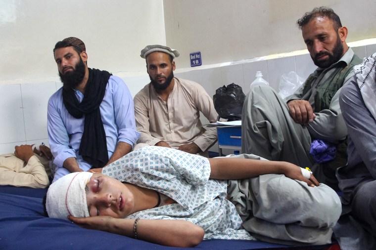 Image: TOPSHOT-AFGHANISTAN-EARTHQUAKE