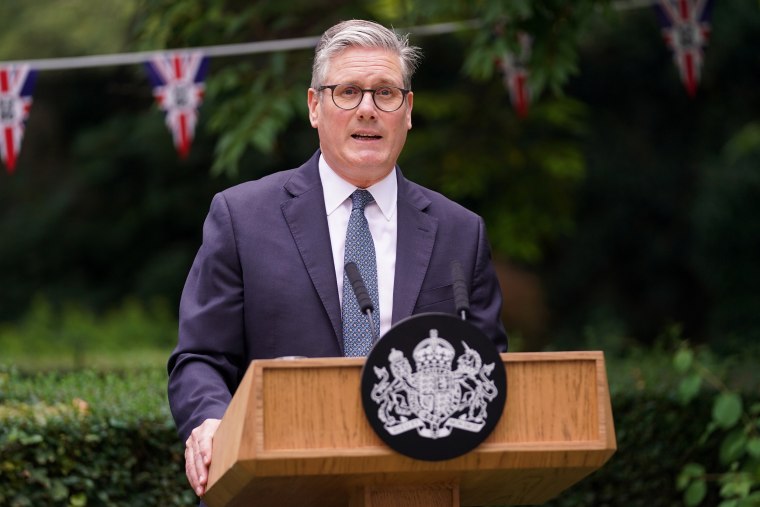 Prime Minister Starmer Hosts VJ Day Reception At Downing Street