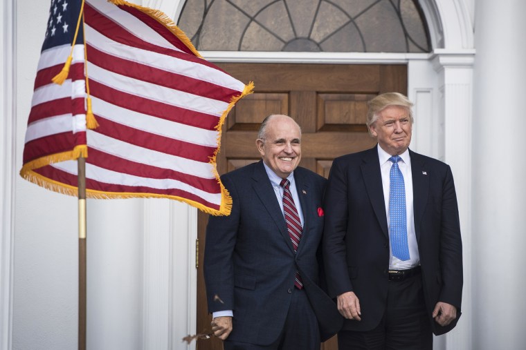 Republican presidential elect Donald Trump at Trump National Golf Club Bedminster in Bedminster Township, N.J.