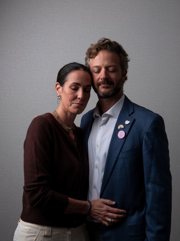 Cici and Will Steward, parents of Cile.