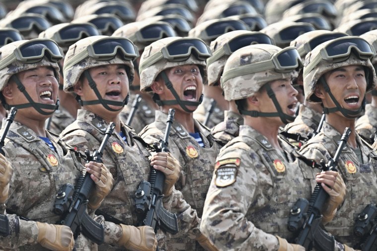 China war anniversary parade