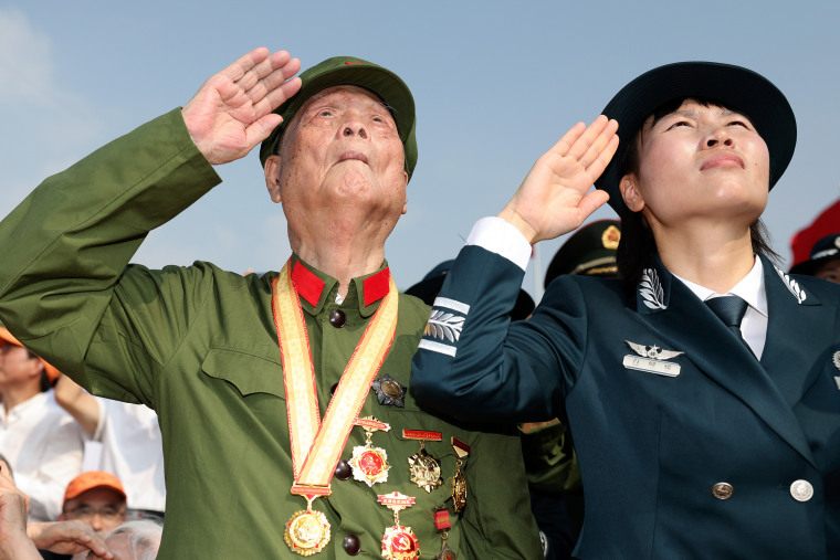 CHINA-BEIJING-V-DAY COMMEMORATIONS-GATHERING (CN)