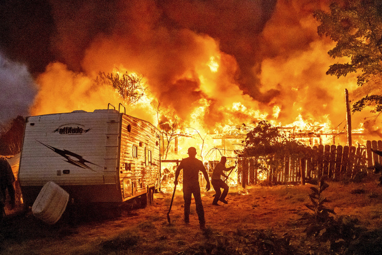 APTOPIX California Extreme Weather Wildfires