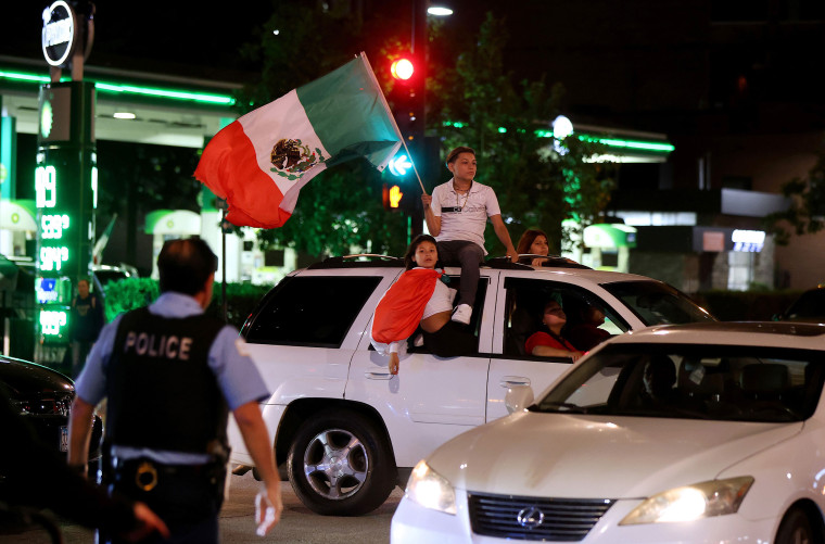 Mexican independence day celebrations in Chicago in 2023.