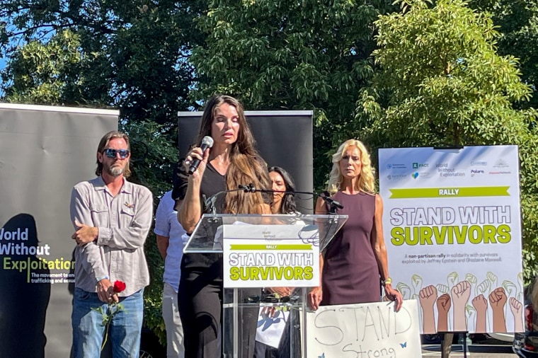 Victims rallying.