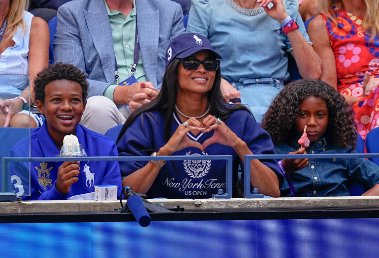 Singer Ciara is seen at Day 9 of the 2025 US Open Tennis Championships at USTA Billie Jean King National Tennis Center on Monday.