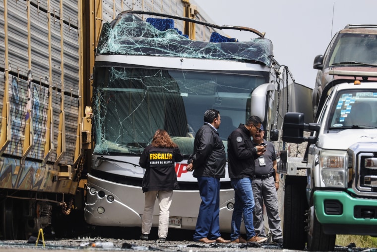Mexico Train Crash