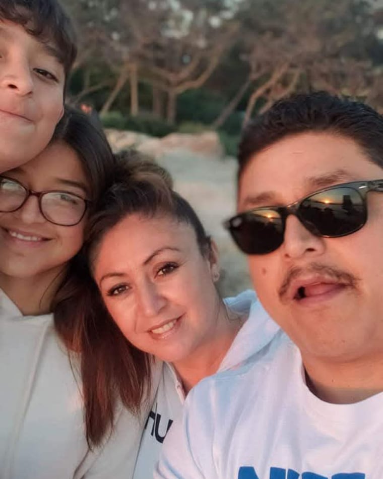 Gloria and family.