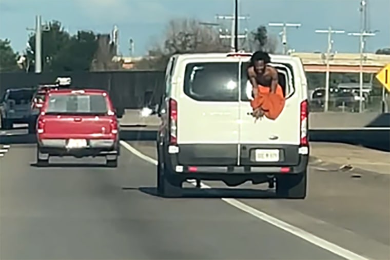inmate transport van