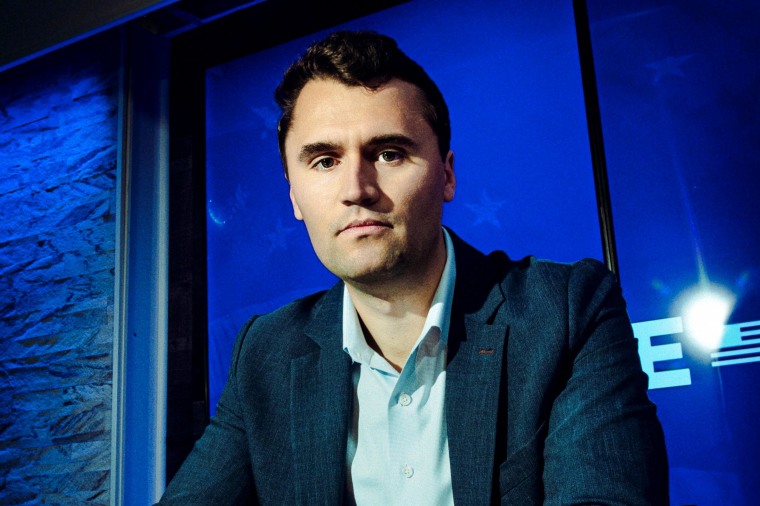 Charlie Kirk in studio