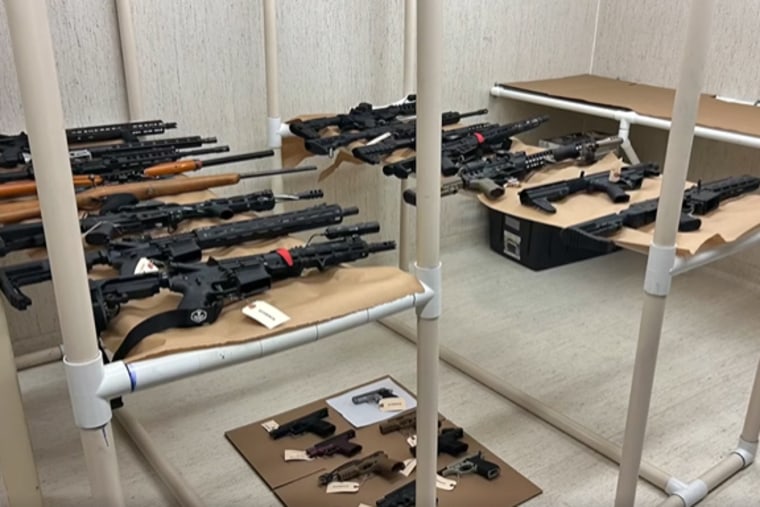 Firearms found in the house of a teen arrested for allegedly threatening to kill.