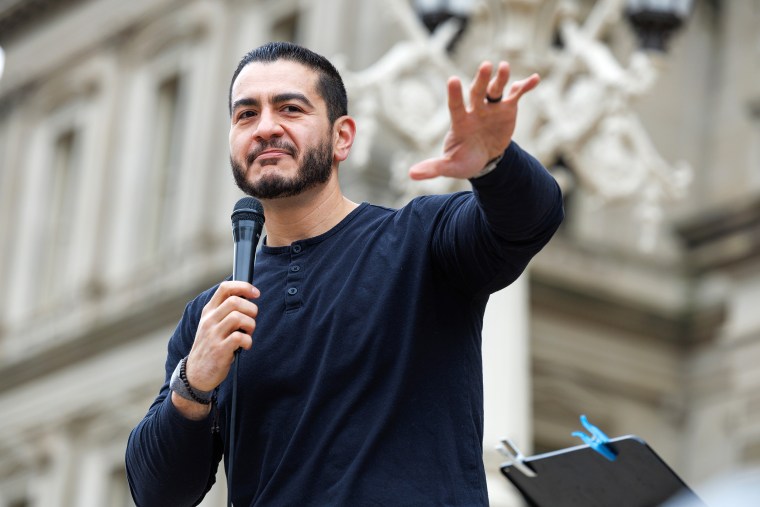 MI: Hands Off Protest at the Michigan Capitol Abdul El-Sayed politics political politician