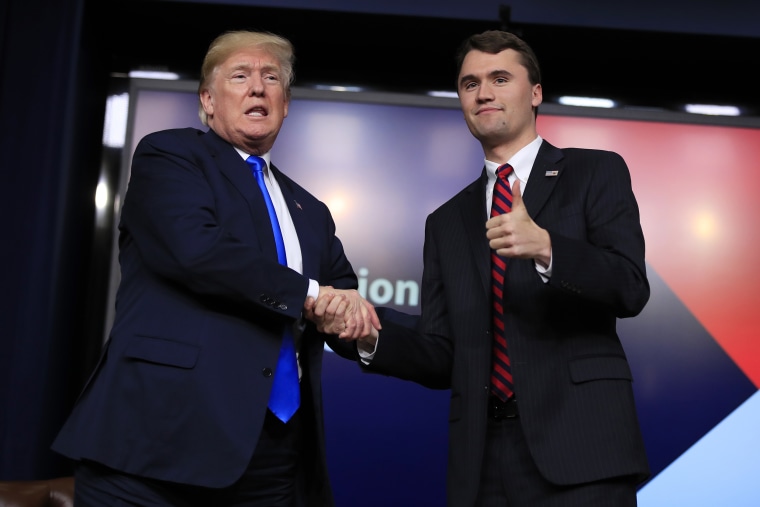 Donald Trump, Charlie Kirk authorities governmental politician