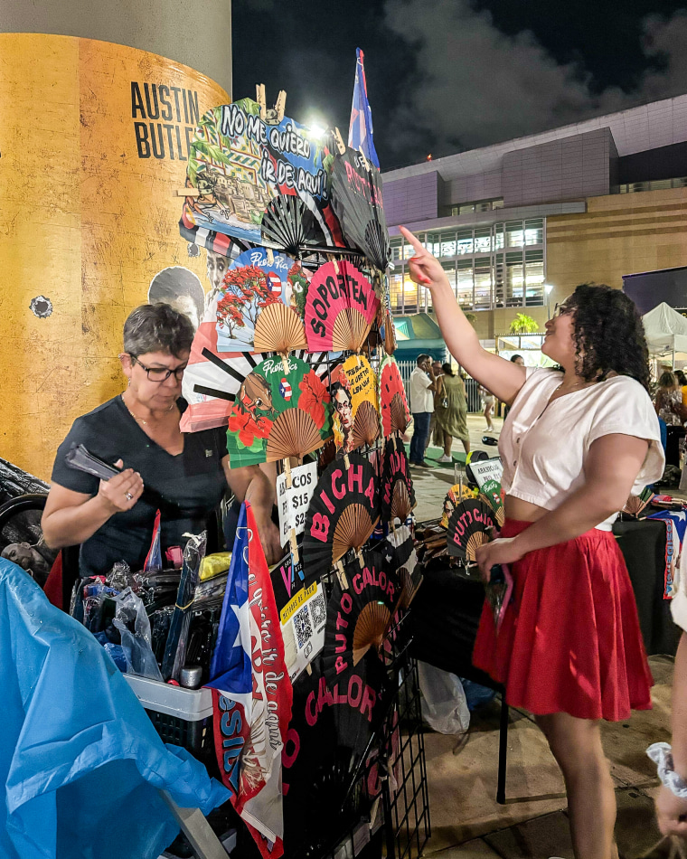 Bad Bunny's residency has spurred sales of Puerto Rican arts and crafts, available outside