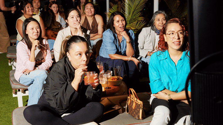A screening of "The Summer I Turned Pretty" at the Videre Rooftop Bar in Los Angeles.