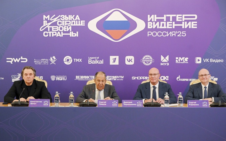 Russia Lavrov Intervision Song Contest