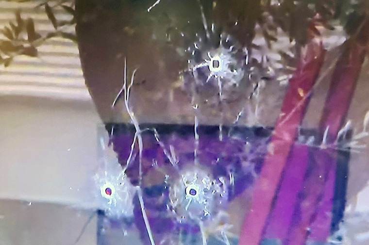 bullet holes abc10 window sacremento california