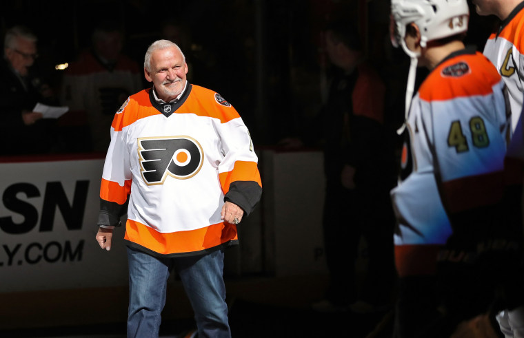 Bernie Parent Philadelphia Flyers Hall of Fame goaltender