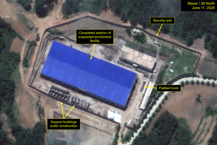 Suspected Enrichment Facility at Yongbyon Appears Structurally Complete
