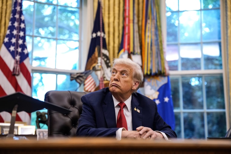 Image: President Trump Signs Executive Order In The Oval Office
