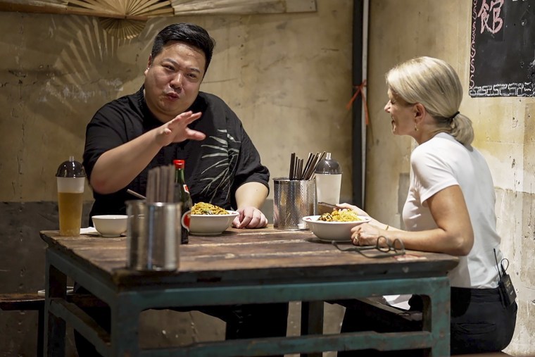 Chen uses his platform to teach foreigners about Chinese food, travel and culture.