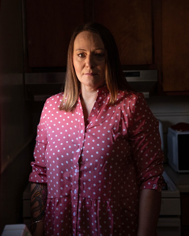 Melinda Johnson at her home in Birmingham.