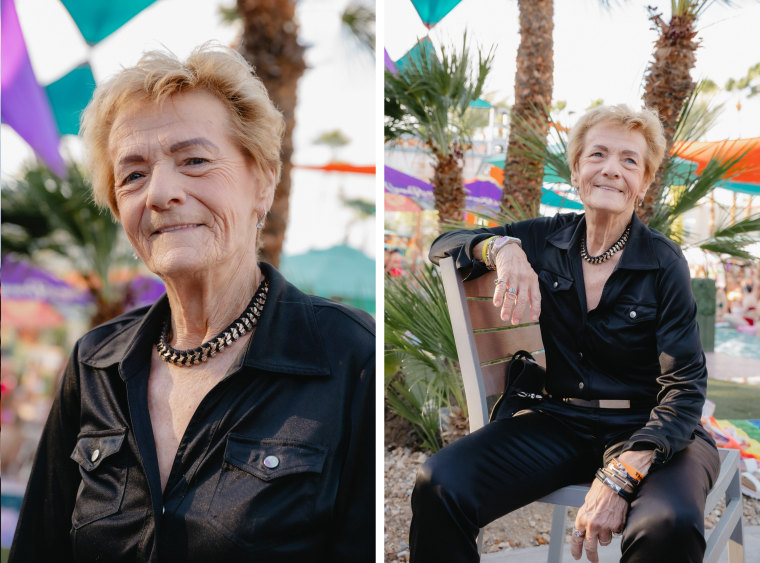 Darlene Bjork, 79, started attending The Dinah in the 1990s with her late wife.