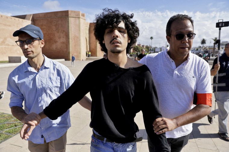 MOROCCO-POLITICS-PROTEST-HEALTH