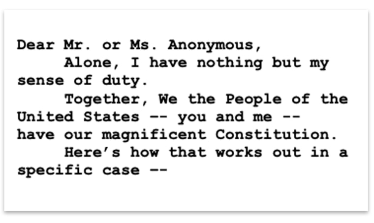 Note from legal document.