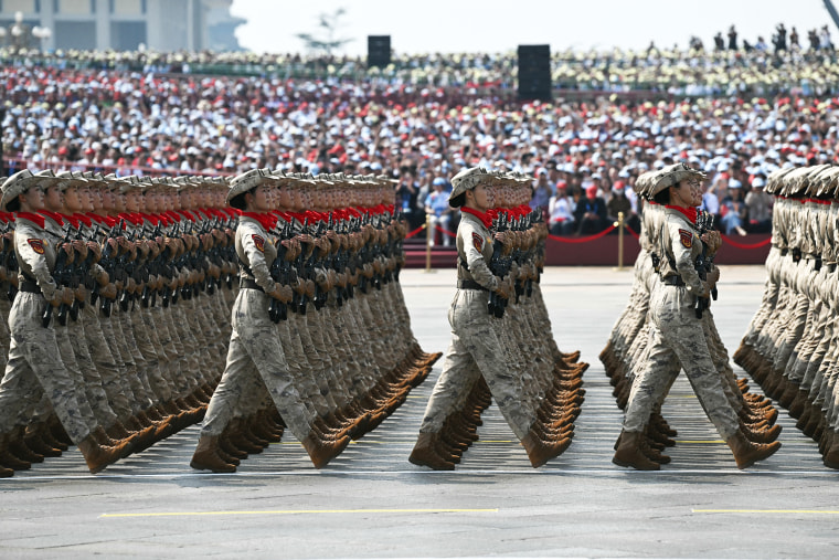 CHINA-DEFENCE-ANNIVERSARY-WWII-PARADE