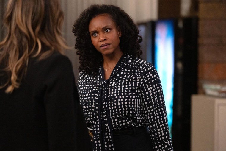 Aimé Donna Kelly as Capt. Renee Curry on "Law & Order: Special Victims Unit." 