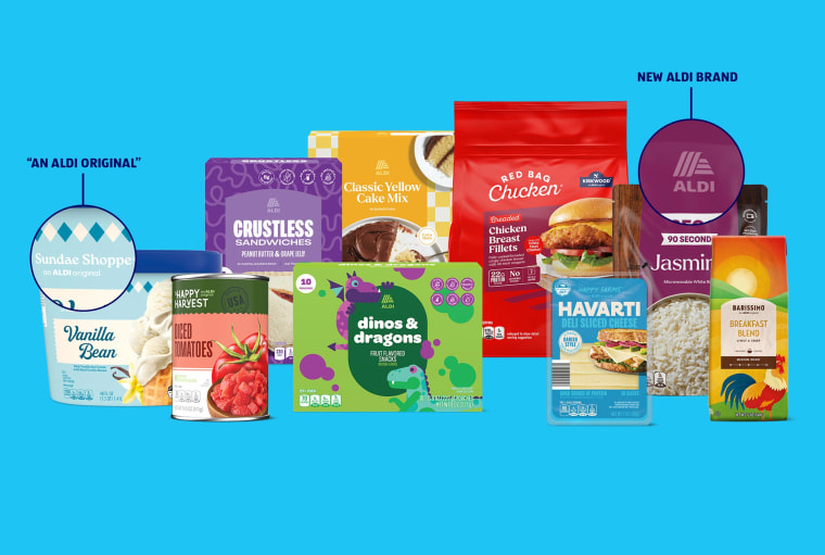 Aldi products are getting a makeover.