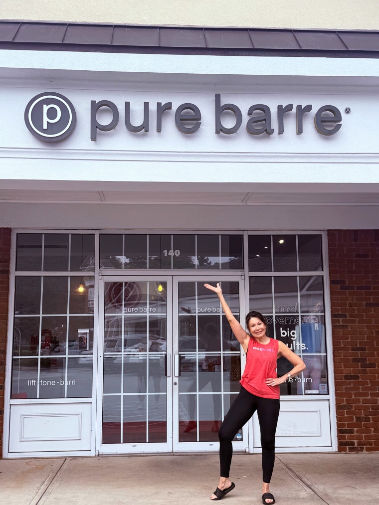When arthritis caused Murray to sit out of high-impact workouts, she tried Pure Barre as a low-impact alternative.