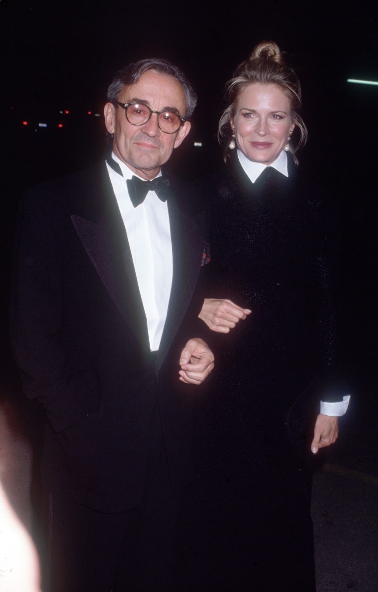 Louis Malle and Candice Bergen in 1995.