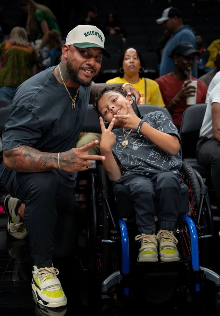 Dad Coaches Son, Who Has Spina Bfida, To Conquer Fear Of Steps