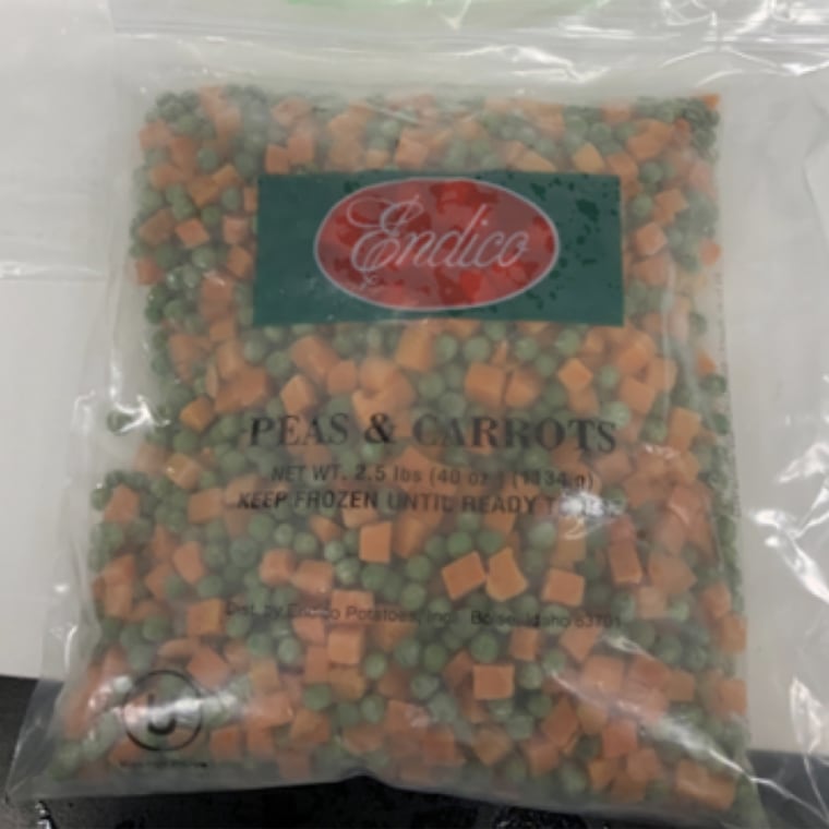 Some of the frozen bagged vegetables included in the recall.
