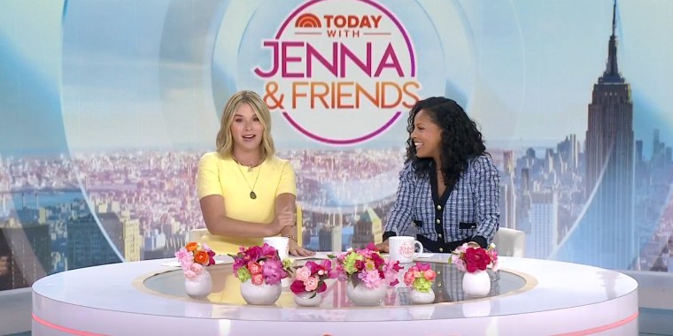 Jenna Bush Hager and Sheinelle Jones.