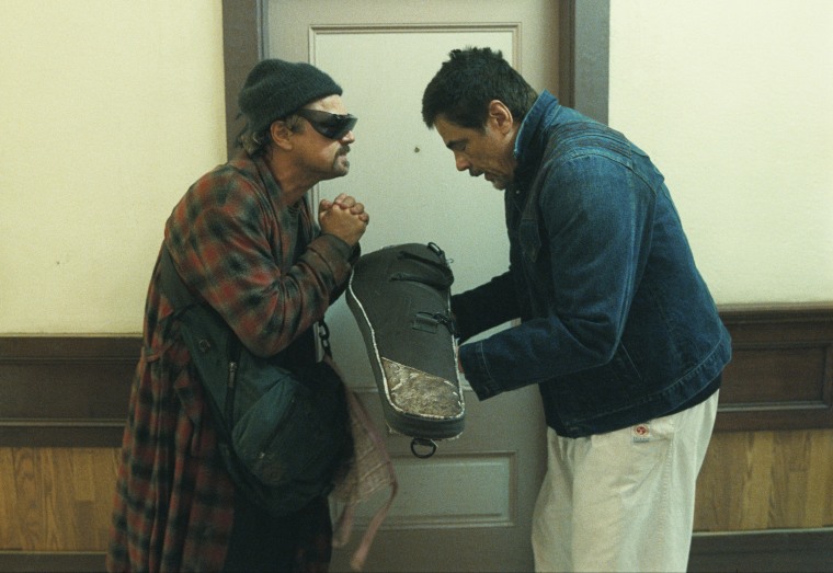 Leonardo DiCaprio e Benicio del Toro em 