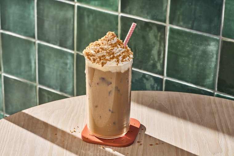 Iced Creme Brulee Latte