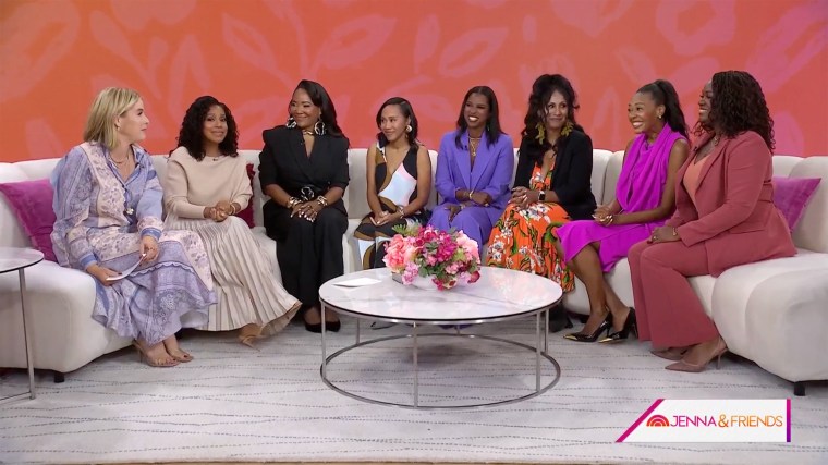 See Sheinelle Jones’ Best Friends Surprise Her Live on TODAY