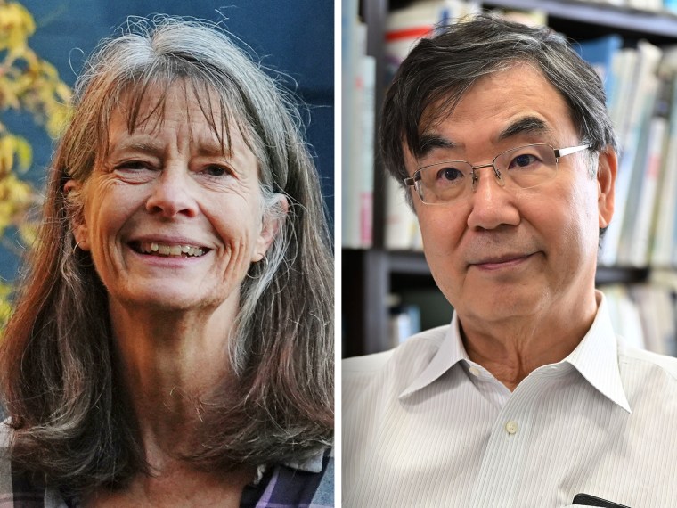 Mary E. Brunkow and Professor Shimon Sakaguchi.