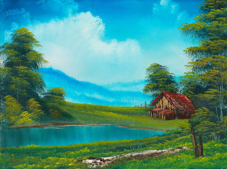 Bob Ross' "Home in the Valley."